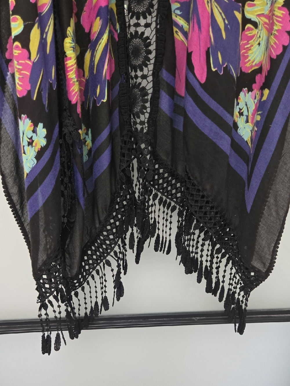 WOVEN HEART KIMONO XL - Picture 3 of 4